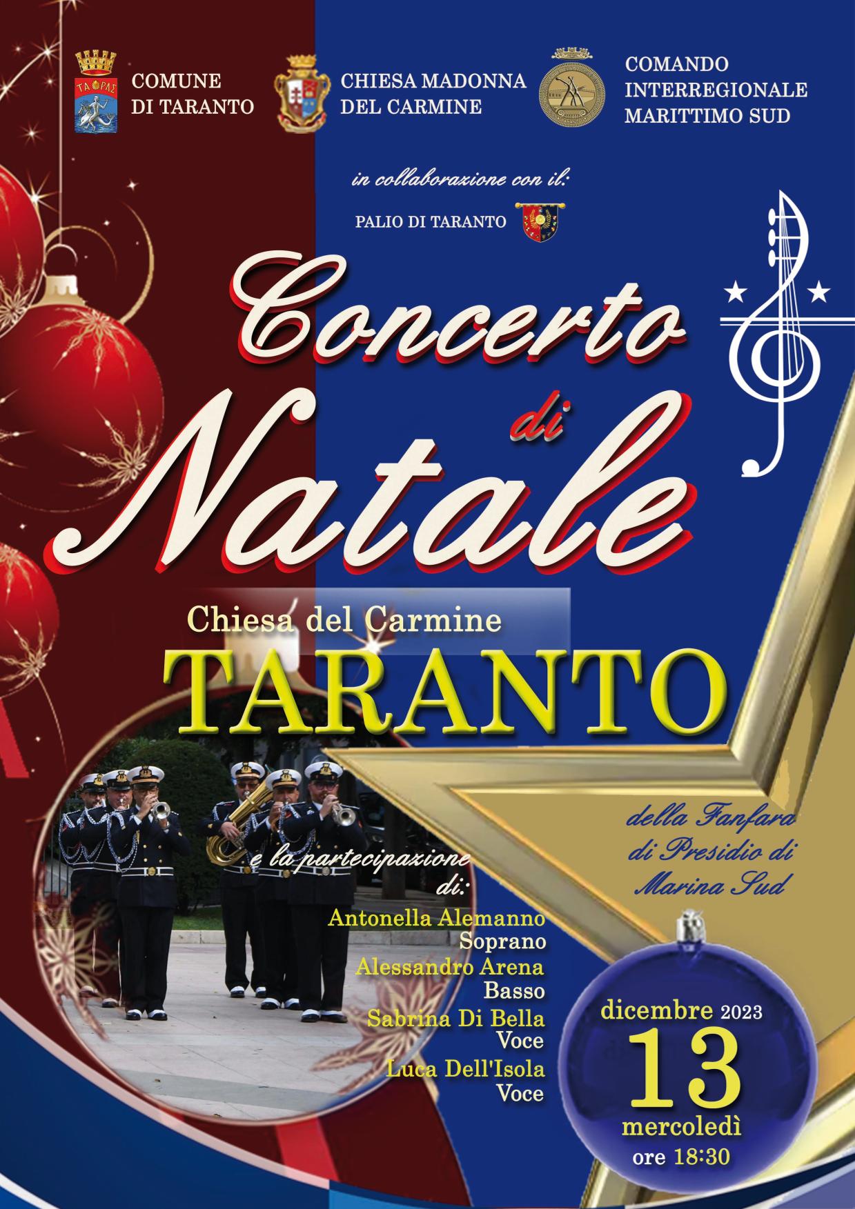 LOCANDINA CONCERTO NATALE TARANTO 2023 1 1